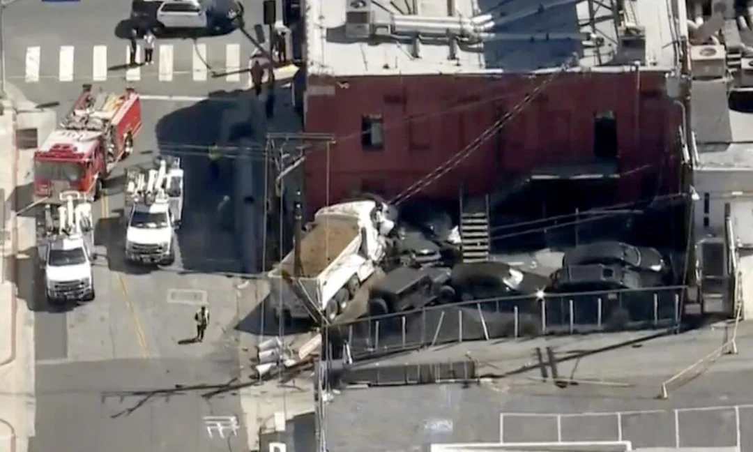 Dump Truck Crashes into Iconic Whisky a Go Go, Cancels Boy Hits Car Show