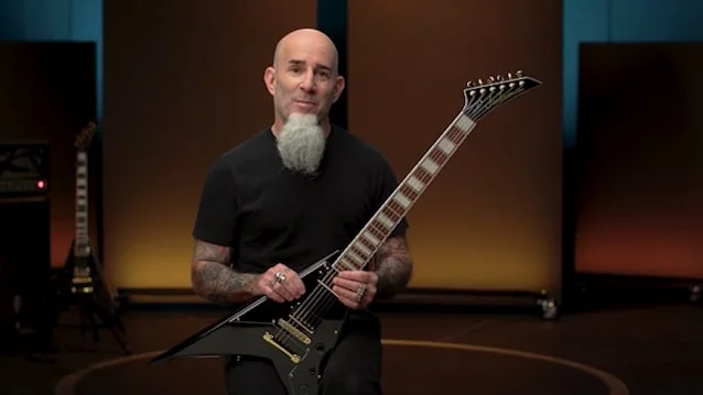 Scott Ian’s Signature Jackson Guitar Gets a Sleek New Look: Gloss Black and Gold Hardware